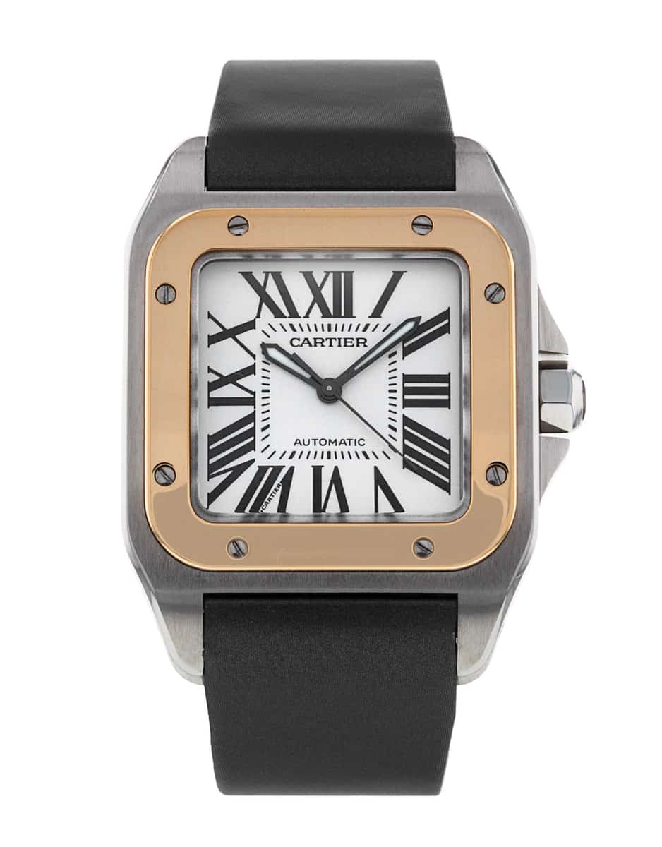 Pre Owned Cartier Santos 100 W20107X7 Watch Watchfinder Co